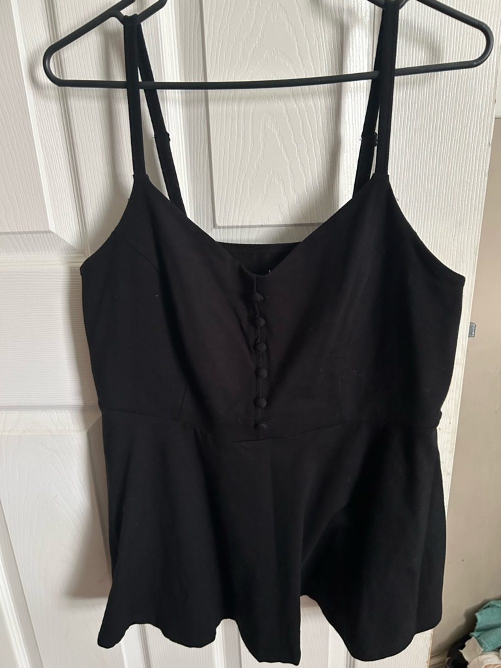 torrid Black Peplum Cami